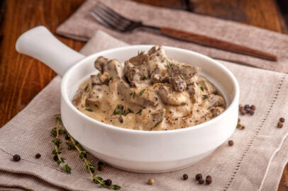 Stroganoff-Auflauf